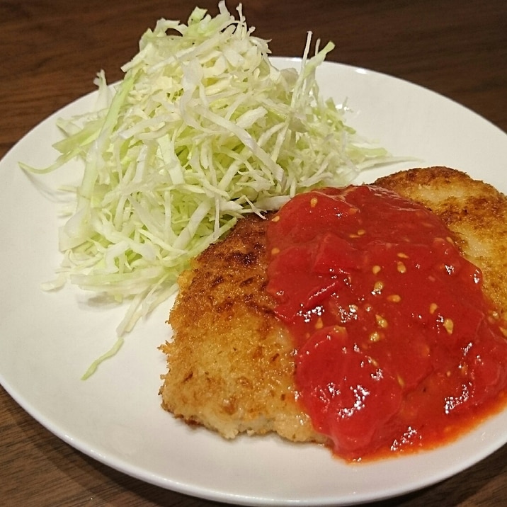 卵なし！フライパンで簡単ポークカツレツ